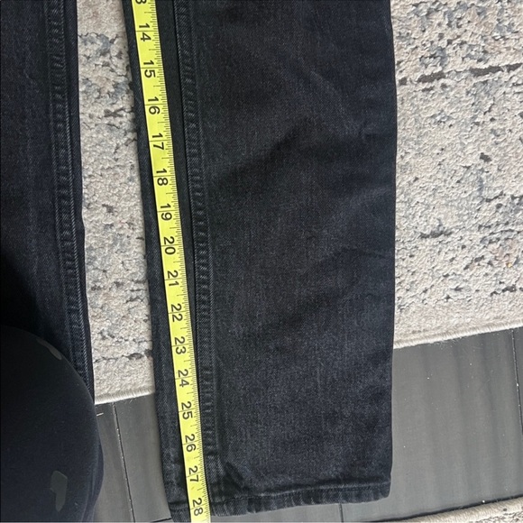 Abercrombie & Fitch Black Straight Leg Jeans - Picture 8 of 8